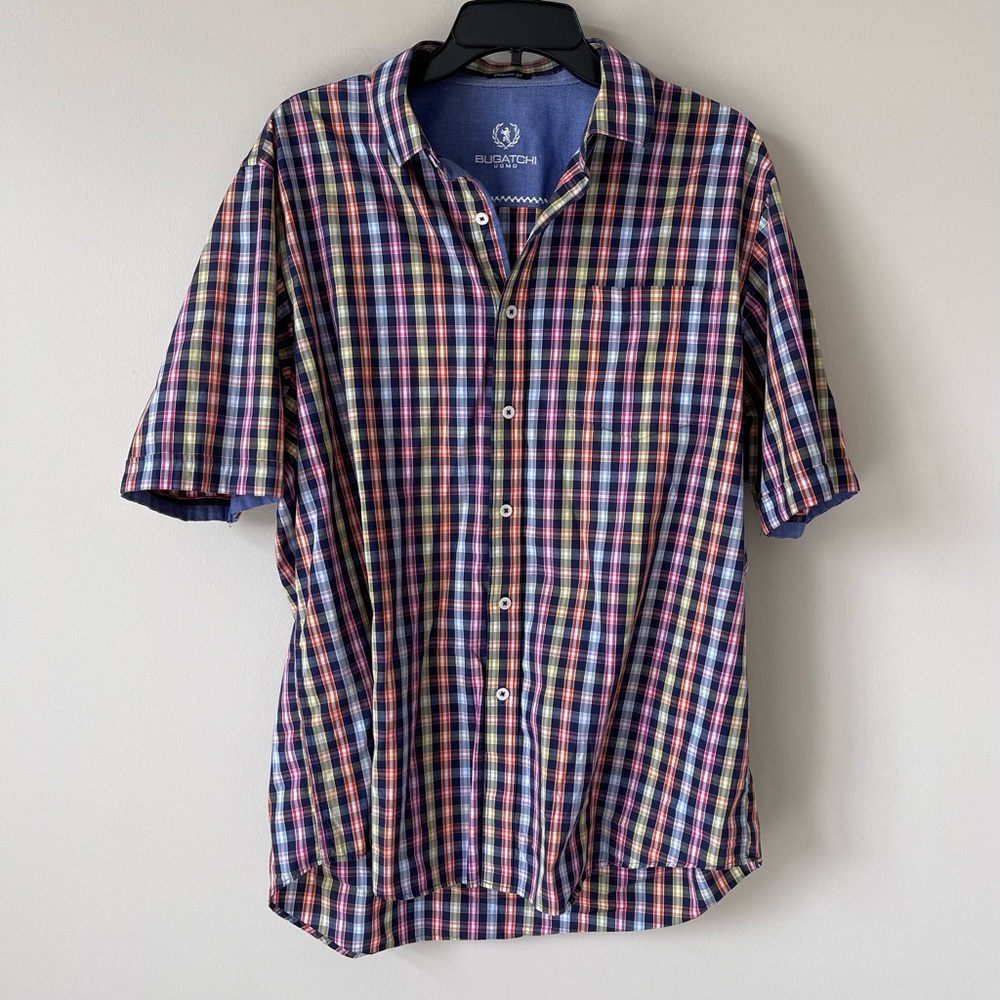 Bugatchi Classic Fit Multi Colored Button Down - image 1